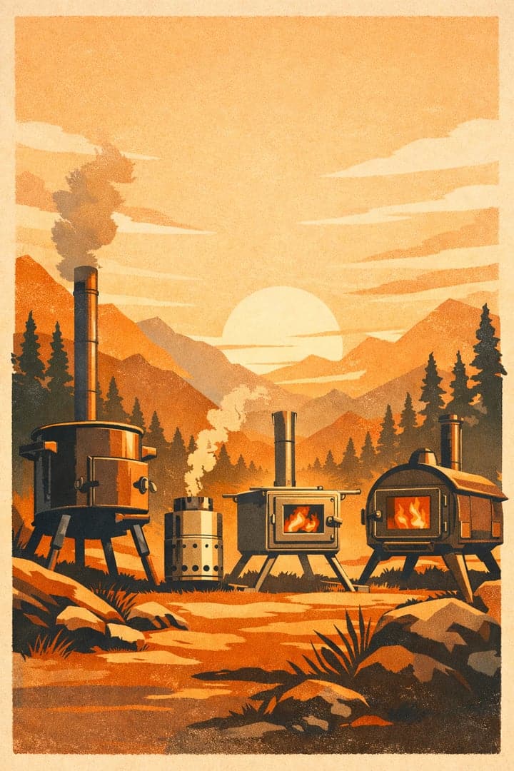 Image for Best Wood Burning Tent Stoves